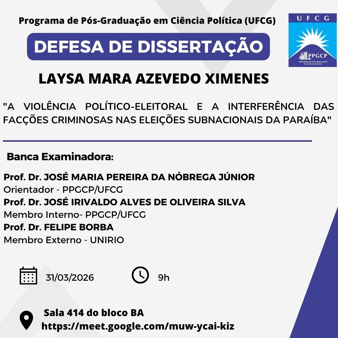 CONVITE - DEFESA DE DISSERTAÇÃO 