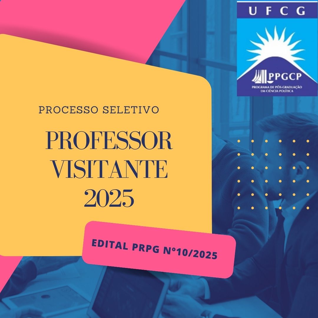 EDITAL PRPG - 10/2025 - PROFESSOR VISITANTE