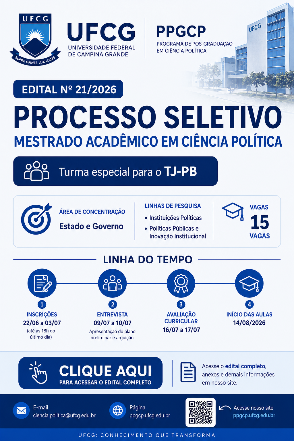 Seleção 2026 - Turma Especial - TJ/ESMA